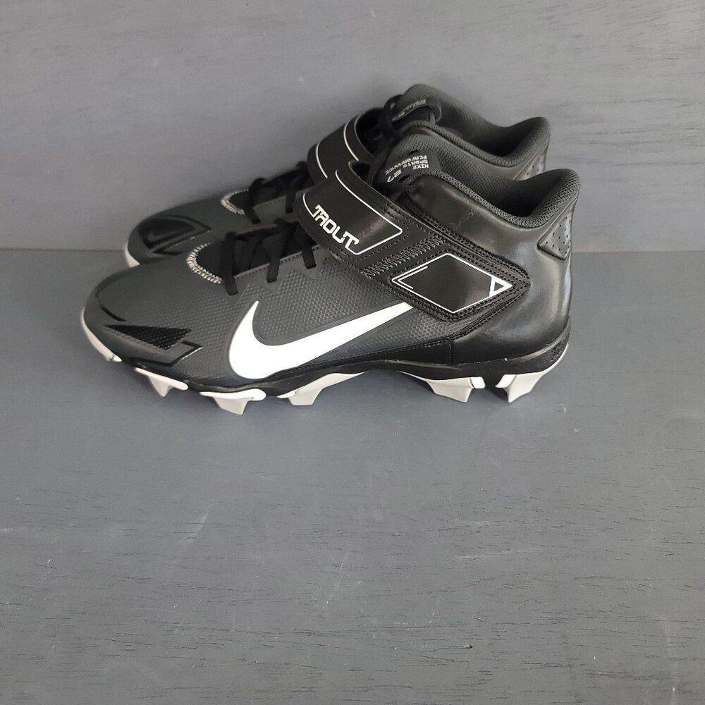 Nike Force Trout 8 Keystone Baseball Cleat Black/White